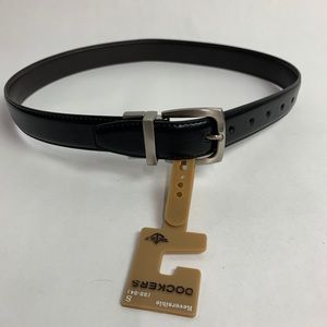 Boy’s New Reversible Dockers Black Brown Belt
